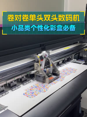 单头双头数码机 小品类个性化彩盒利器